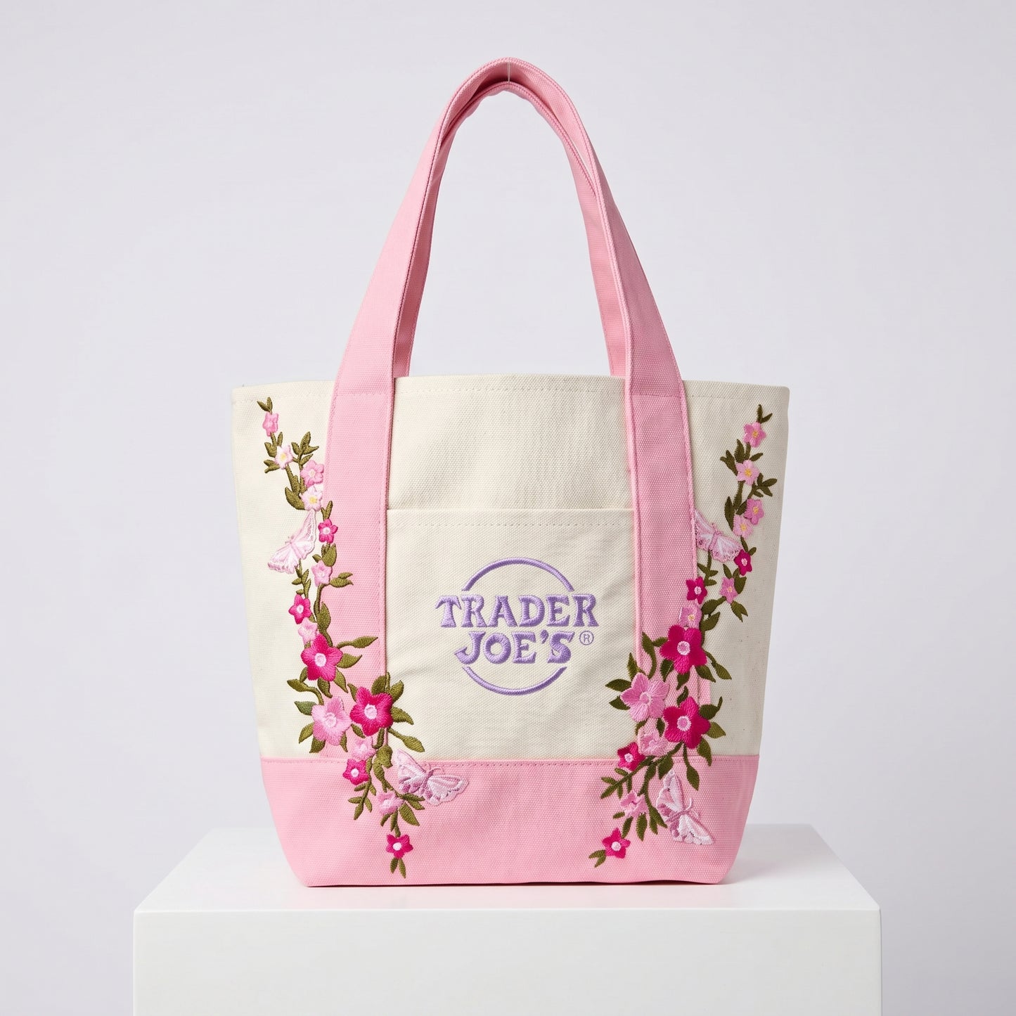 Floral tote Bag