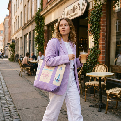Coastal Whimsy Tote Bags