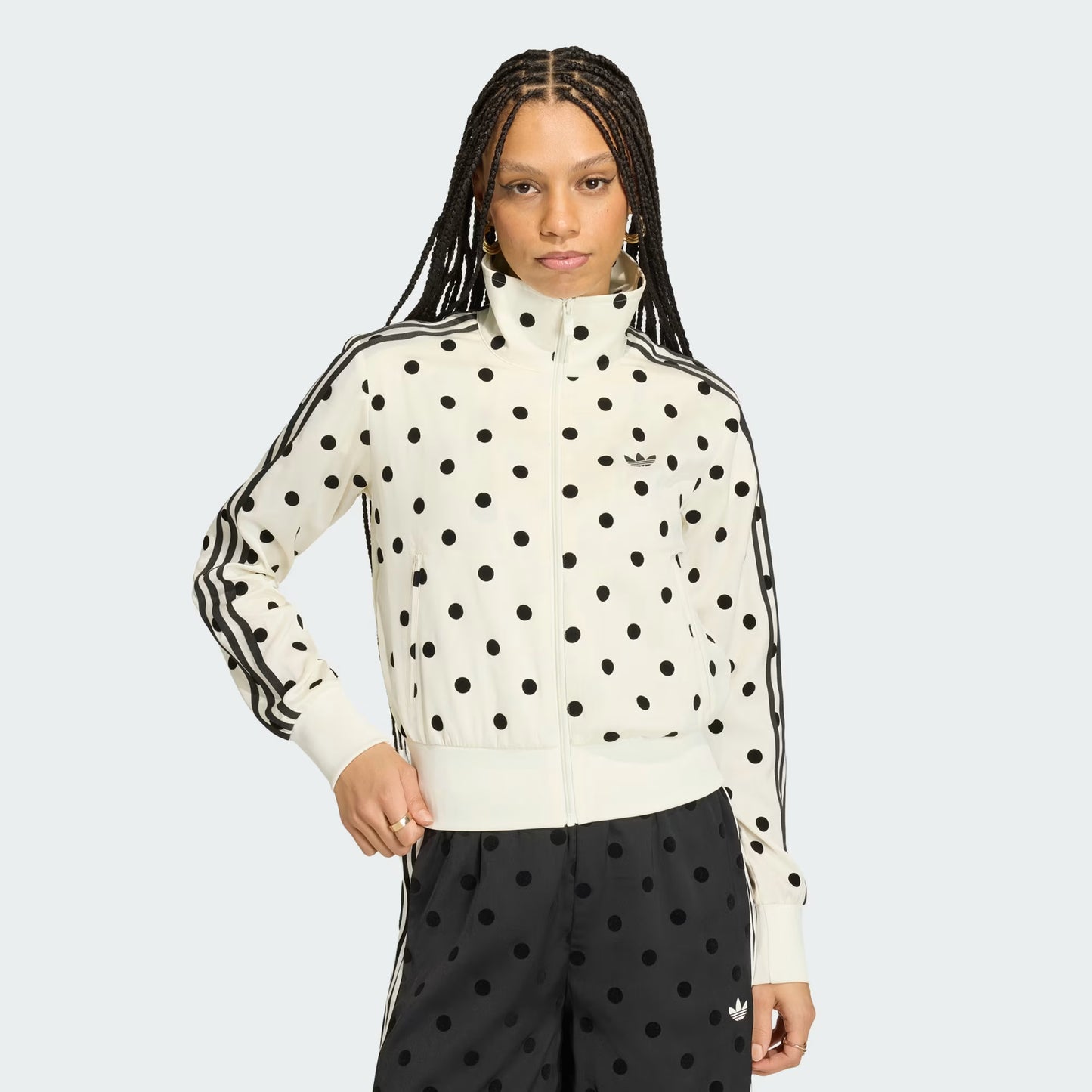 SATIN POLKA DOTS SET